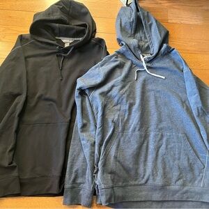 Two Eddie Bauer Men’s hoodies size XL.